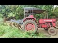 Mahindra 575 di 5 point cultivater performance in field  mohantractorslife