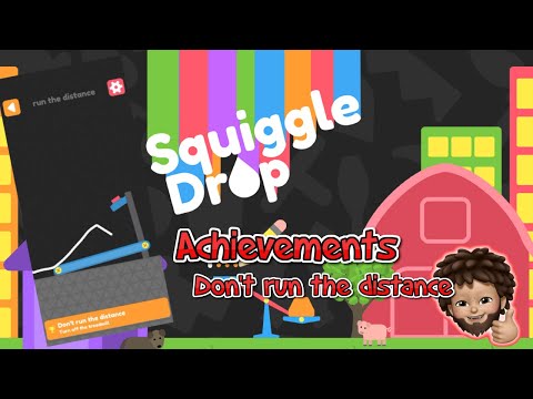 Squiggle Drop - achievement Don't run the distance | how to achieve
