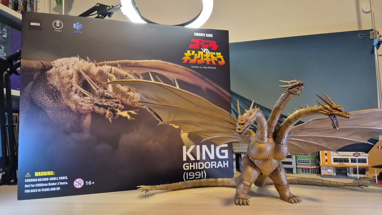 HIYA TOYS KING GHIDORAH 1991! Finally UNBOXING キングギドラ