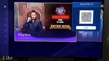 Où trouver le QR code TV Samsung ?