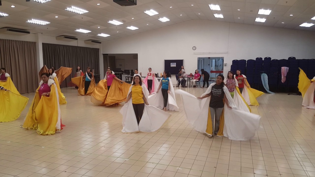 Tarian kerub bersama EV Joshua Christian