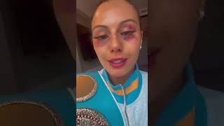 Cherneka "Sugar Neekz" Johnson - SLB Fight Night Post-Fight Reaction - [Boxing]