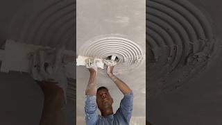 pop circle design marking full process| pop design for roof| pop ceiling fan design|#popart
