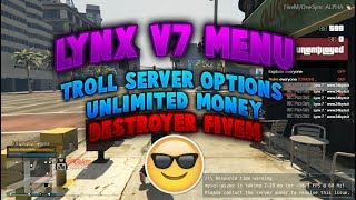 Lynx V7 Menu Fivem Mod Menu Lua Executor Rena Menu