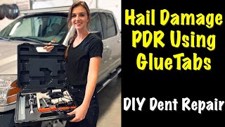 DIY PDR Glue Tab Hail Dent Repair  The Eastwood Way