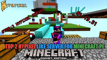 2 NEW HYPIXEL LIKE SERVER FOR MINECRAFT PE AND JAVA #craftersmc #satnetwork #wenpixel #minecraft ...