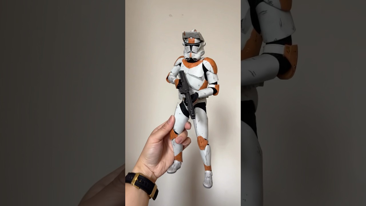 FIRST LOOK - Hot Toys Clone Trooper Waxer by D.woon Customs