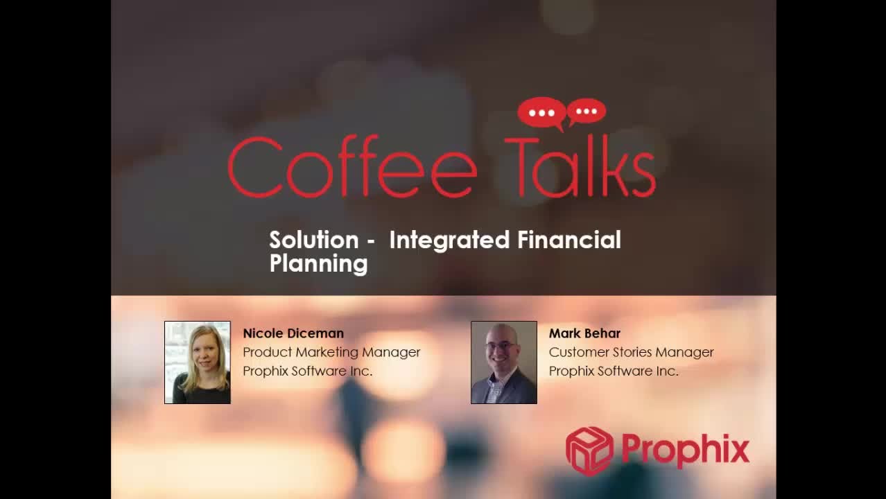 Integrated Financial Planning - Coffee Talks