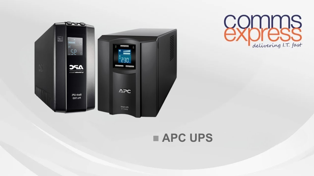 Why You Need an APC UPS – Power Protection Made Simple | Comms Express ...