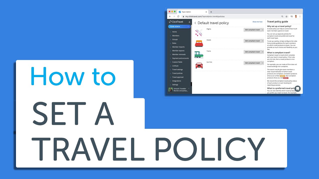 ibm travel policy business class