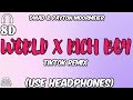 DMAD Payton Moormeier World Is Spinning X Rich Boy 8D Audio Tiktok Reel Remix DMAD Payton Moormeier World Is Spinning X Rich Boy 8D Audio Tiktok Reel Remix