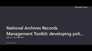 NAI Records Management Toolkit  20251113 Recording