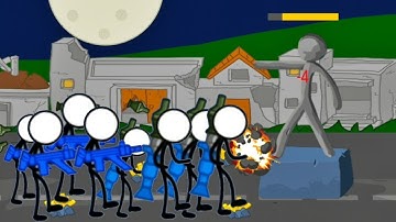 Stickman Modern Total War - New Game - Gameplay Walkthrough 2021 FHD Part 1