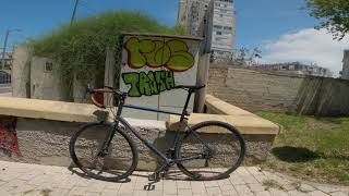 Tel Aviv cycling | Memorial Day | Binaural audio | 4k