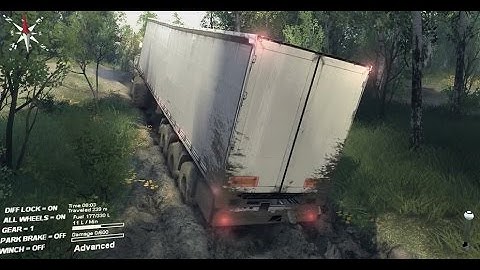 SpinTires 2016 The River Map Unlock 2nd Garage