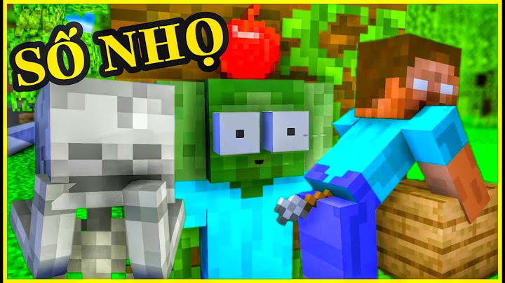 [ Video Troll ] Khi 2 Đứa Số Nhọ Gặp Nhau | Minecraft Animation