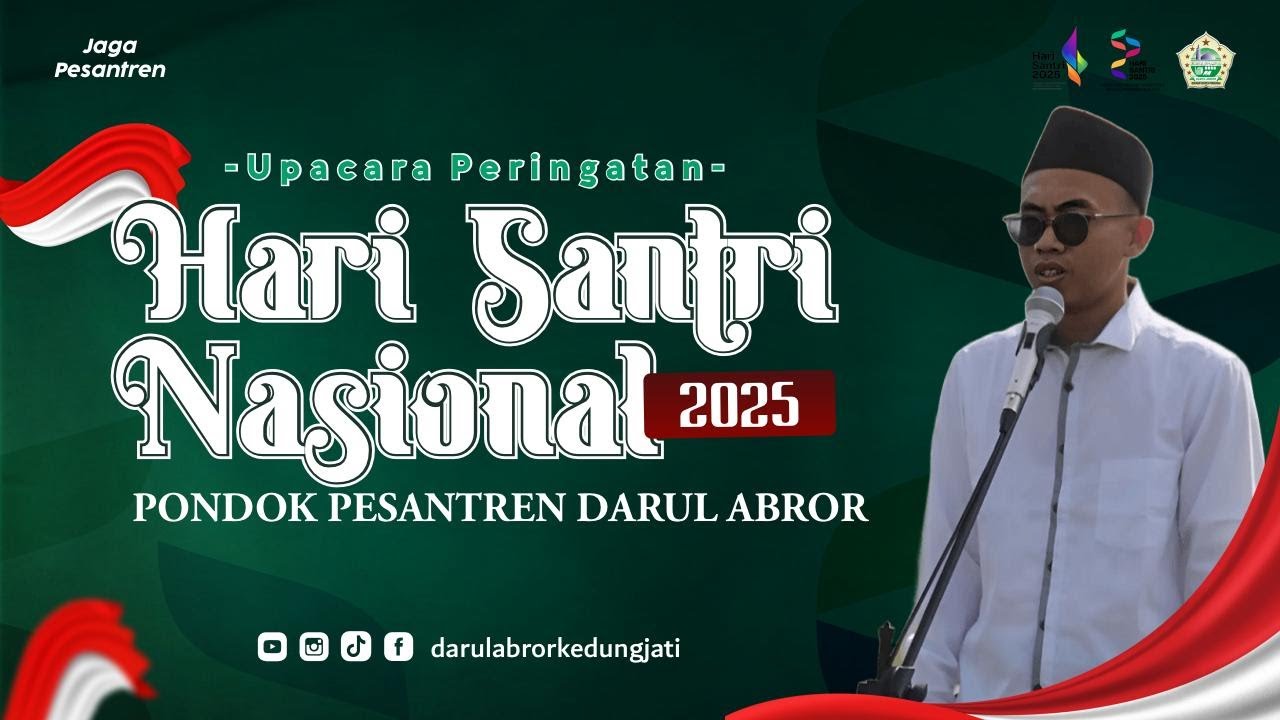 🔴[ LIVE ] UPACARA MEMPERINGATI HARI SANTRI NASIONAL 2025