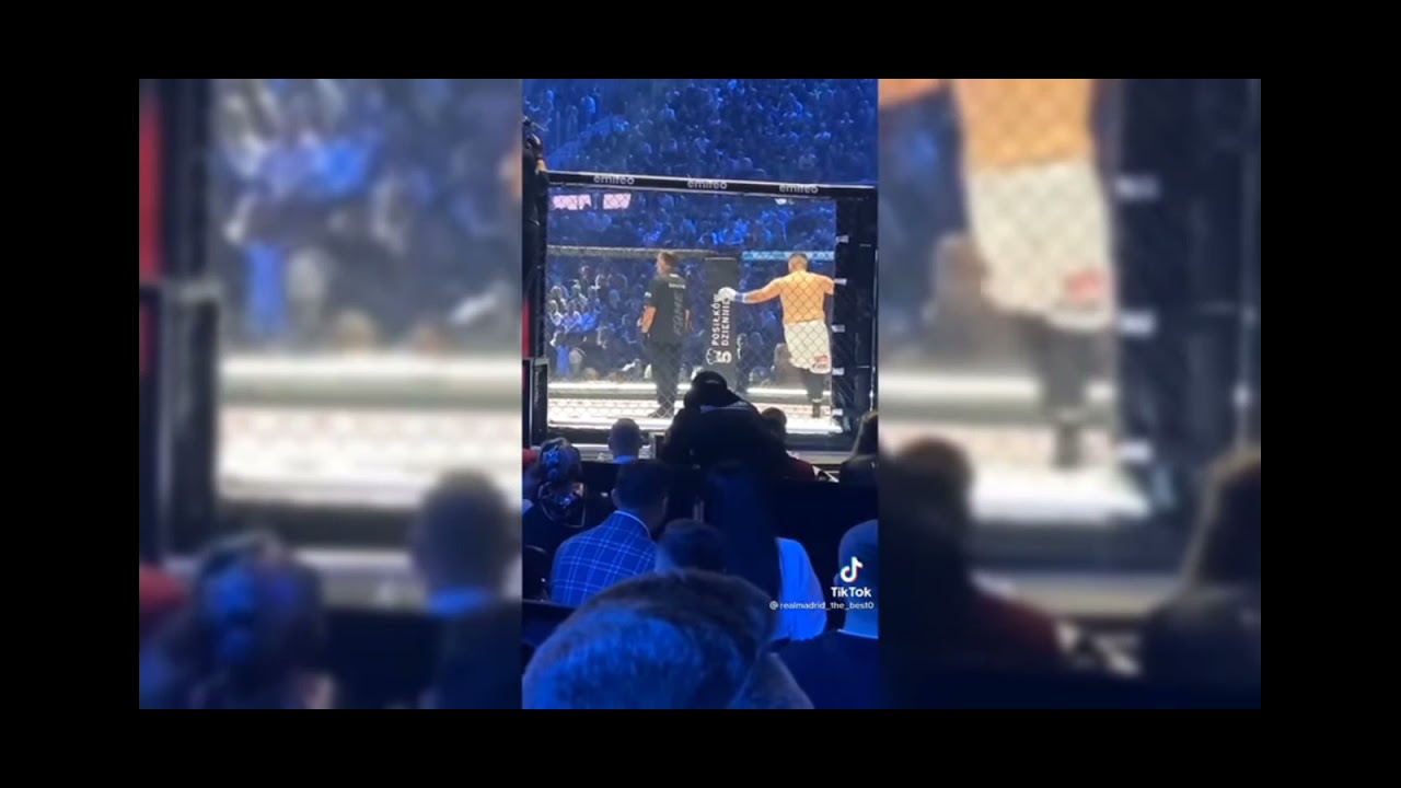 Boxdel tańczy do swojej piosenki podczas walki z DON KASJO