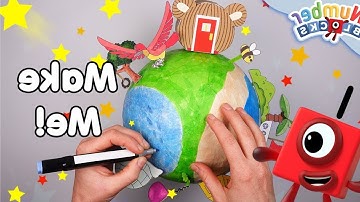 Numberblocks - Make Your Own Numberblock World! - Arts & Crafts 🖍️ | Learn to Count |Crafts for Kid
