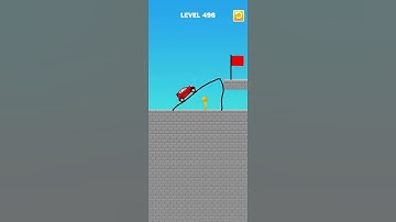 Draw Bridge puzzle level 496 #bridge #game #gaming #shortvideo #gameplay #games #draw #short #shorts
