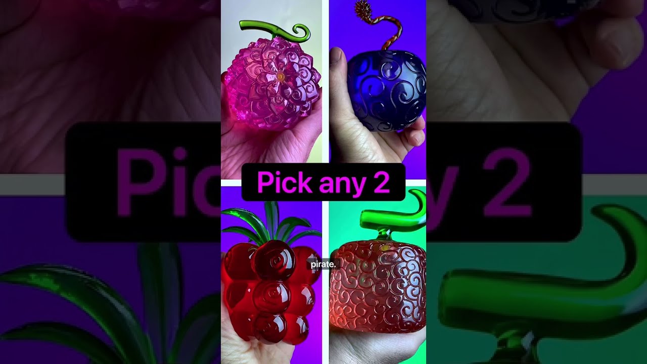 If You had the choice to select any 2 Devil fruits, Which Devil