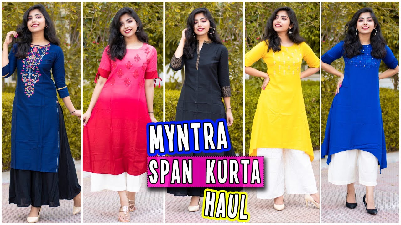 Kurtas | Myntra Kurtis | Freeup