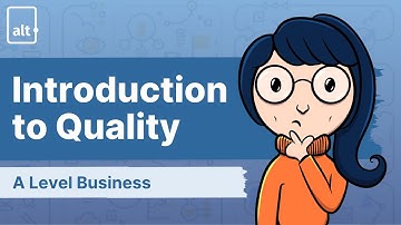 Introduction to Quality | Quality | A level Business 9609