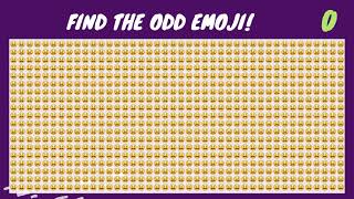 FIND THE ODD EMOJI