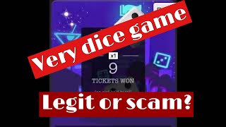 Very dice game - legit or scam? screenshot 4