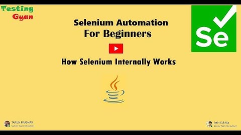 How Selenium Internally works? | Selenium Architecture #TestingGyan #TestAutomation #Selenium