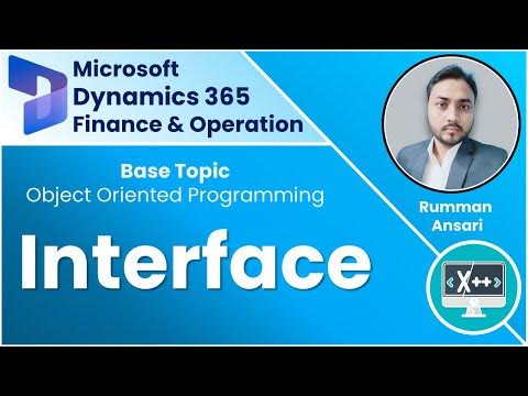 Interface - X++ Programming Language - D365 F&O - YouTube