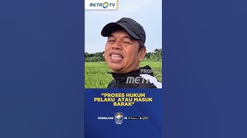Dedi Mulyadi: Proses Hukum Pelaku  atau Masuk Barak #shorts