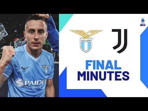 Marusic scores winning gol at 93' | Final Minutes | Lazio-Juventus | Serie A 2023/24