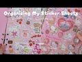 かわいすぎて無理🥺💕大きめリフィルのシール帳作りが沼すぎた(ASMR)