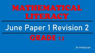 June Revision P1 2