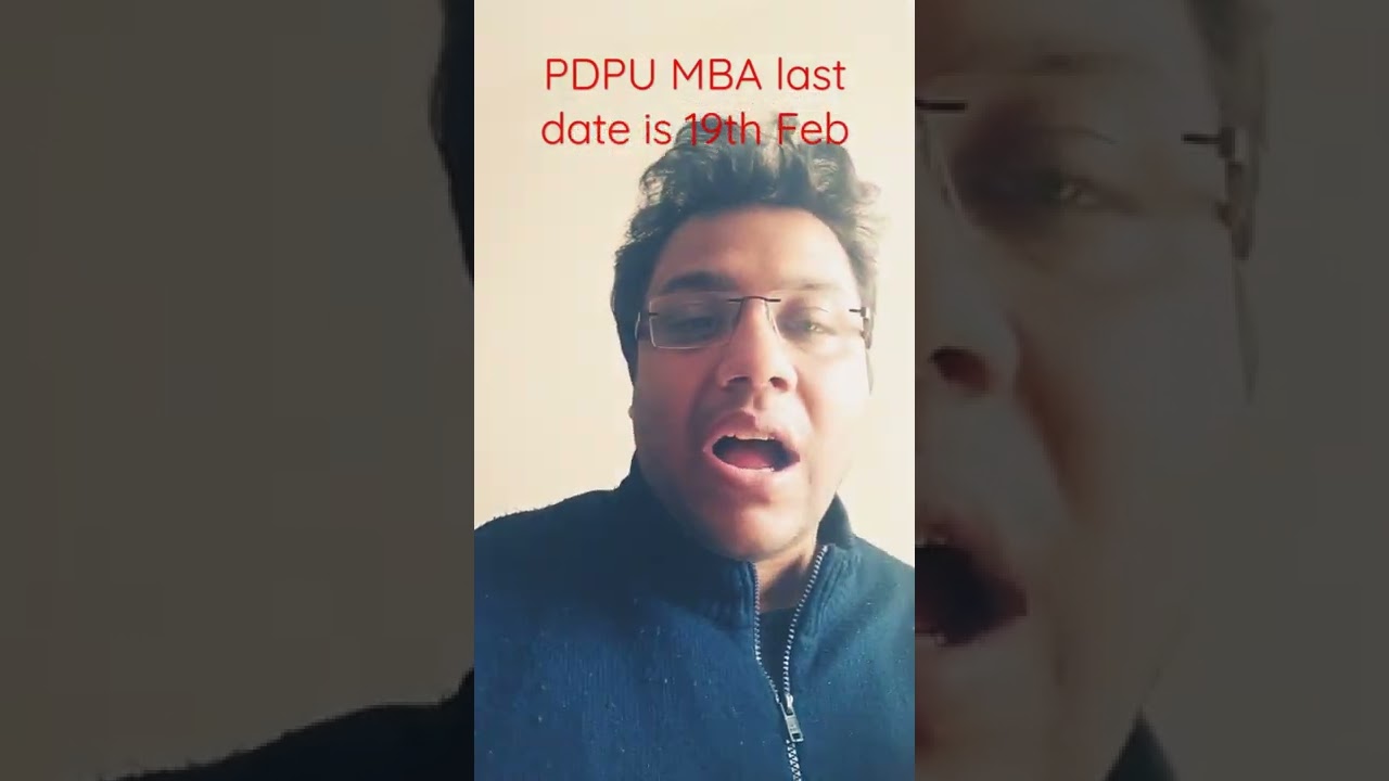 PDPU MBA