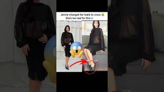 Jennie chose comfort unlike others 🗿💅🏻 #jennie #fypviralシ #ytshorts #blackpink @jennierubyjane