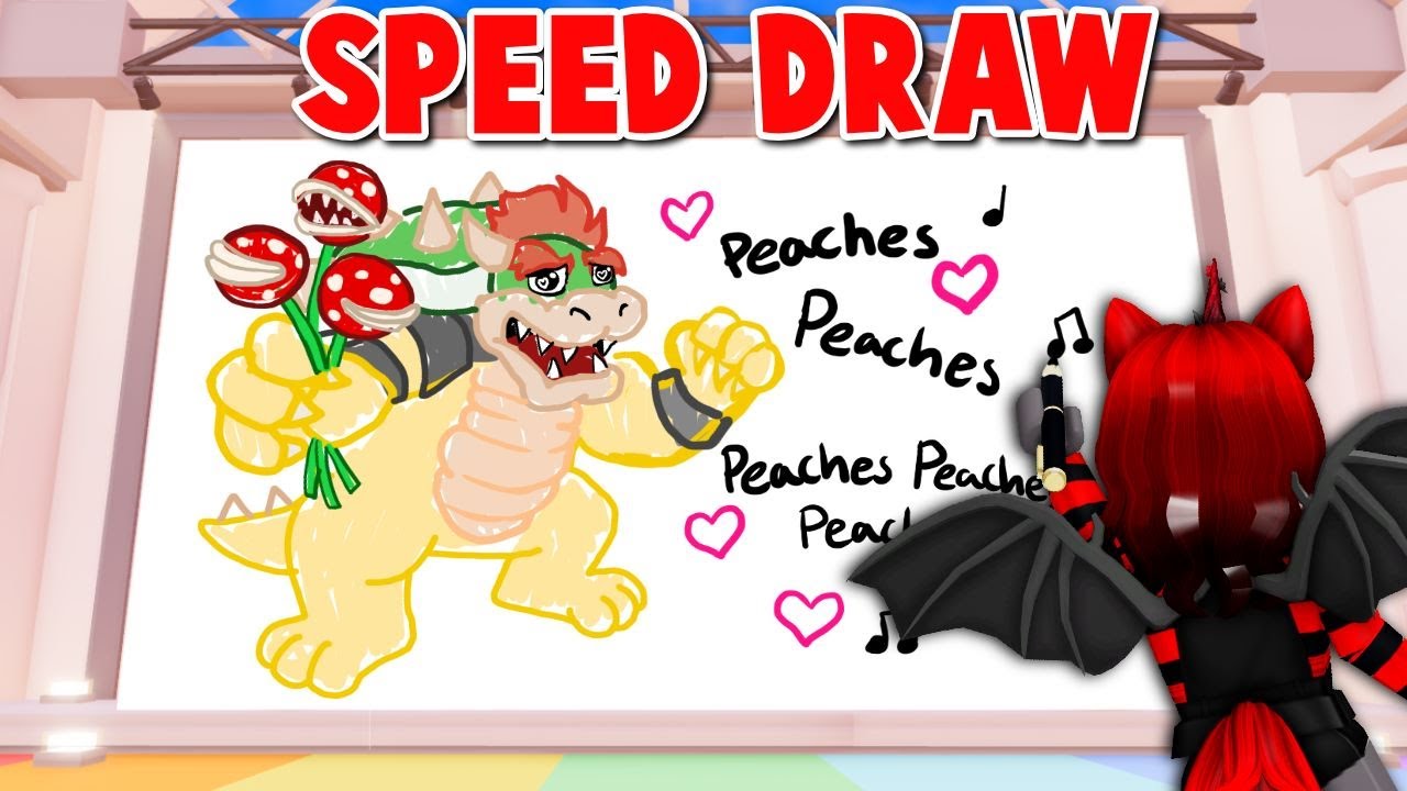 Speed draw again 😜 #roblox #robloxart #robloxspeeddraw