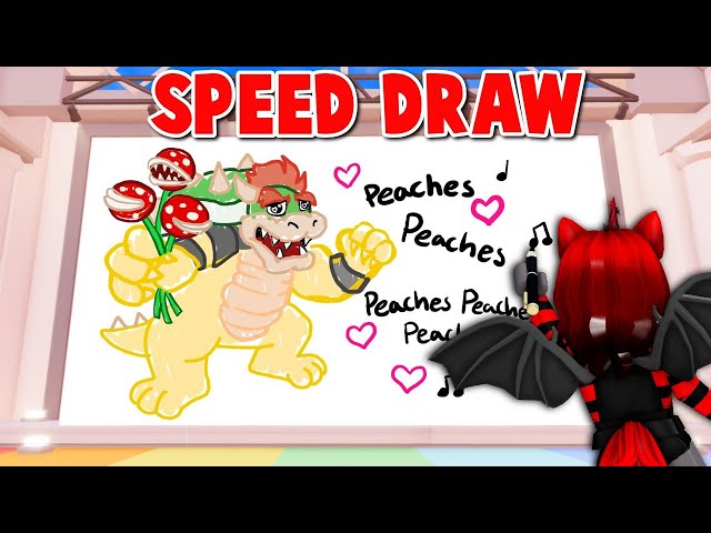 Another Speed draw #roblox #speeddraw #fyp #drawing #pizza #game