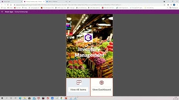 Power Apps - Inventory App Demo and Data preparation