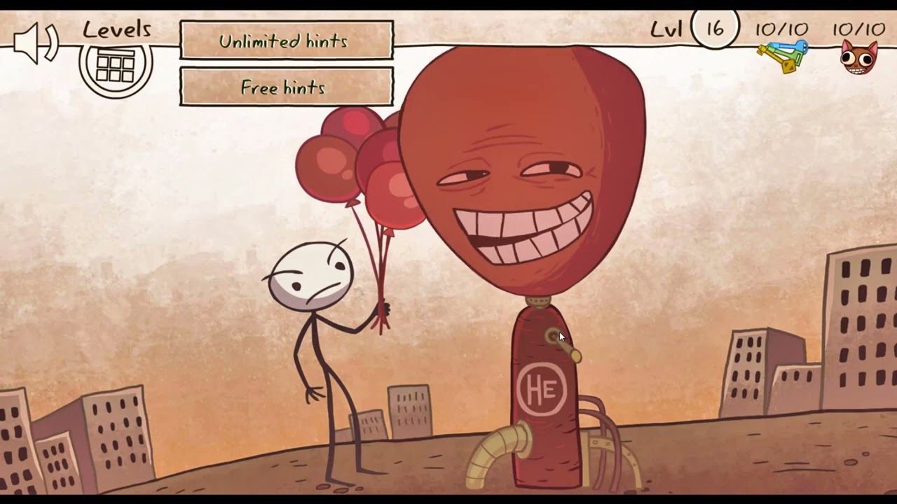 Troll Face Quest Unlucky  Fun Wins/Fails Gameplay Walkthrough All Levels Hints + Secret Level