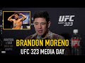 Brandon Moreno RESPONDS To Henry Cejudo, Previews Tatsuro Taira Matchup | UFC 323 | MMA Fighting