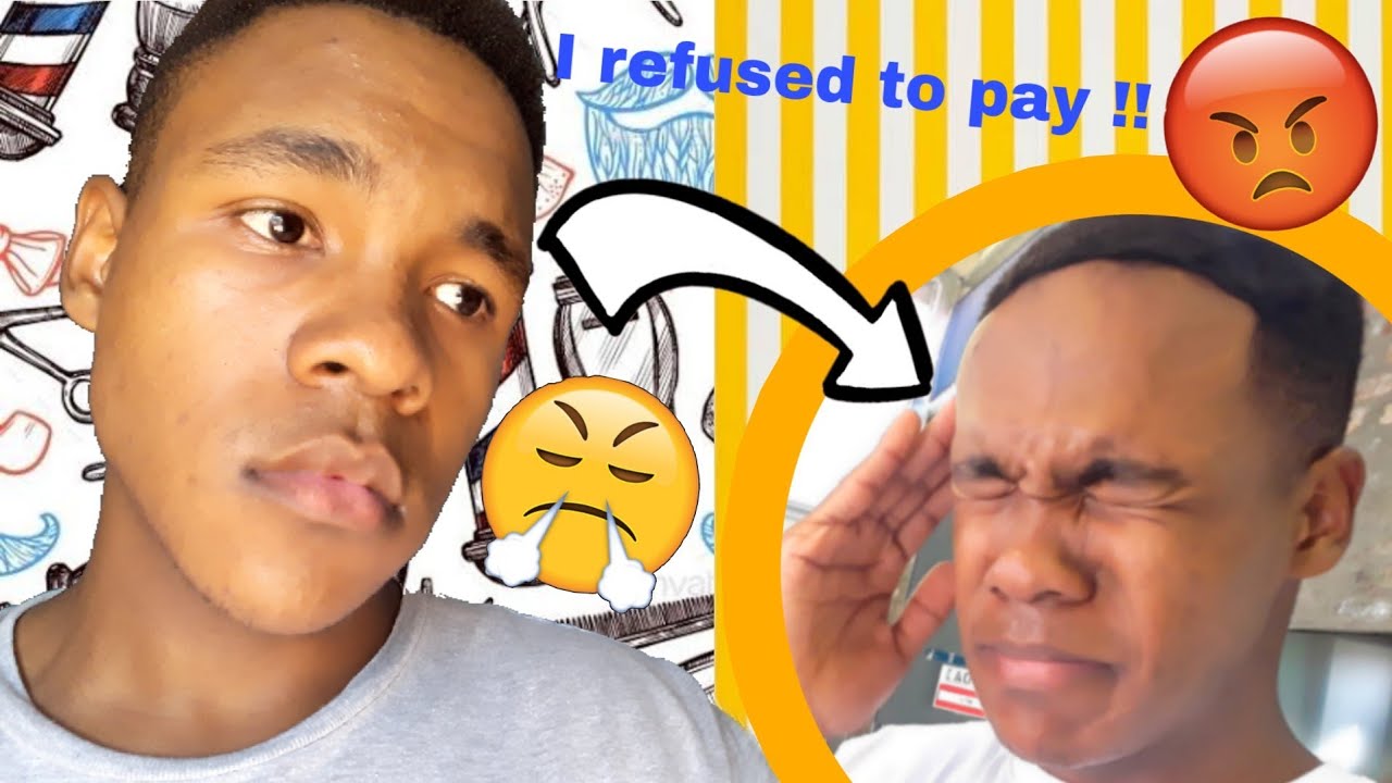 MY BARBER MESSED UP MY HAIRLINE!! ( true story) YouTube