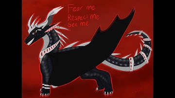 Rasputin - Wings of Fire speedpaint [Featuring Darkstalker]