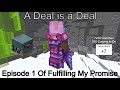 A Deal Is A Deal: Doing 350 Glacite Comms Episode 1 | Hypixel Skyblock