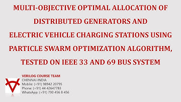 MULTI-OBJECTIVE OPTIMAL ALLOCATION OF DG AND ELECTRIC VEHICLE CHARGING STATIONS USING PSO ALGORITHM