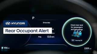 Rear Occupant Alert | How-to Hyundai Canada