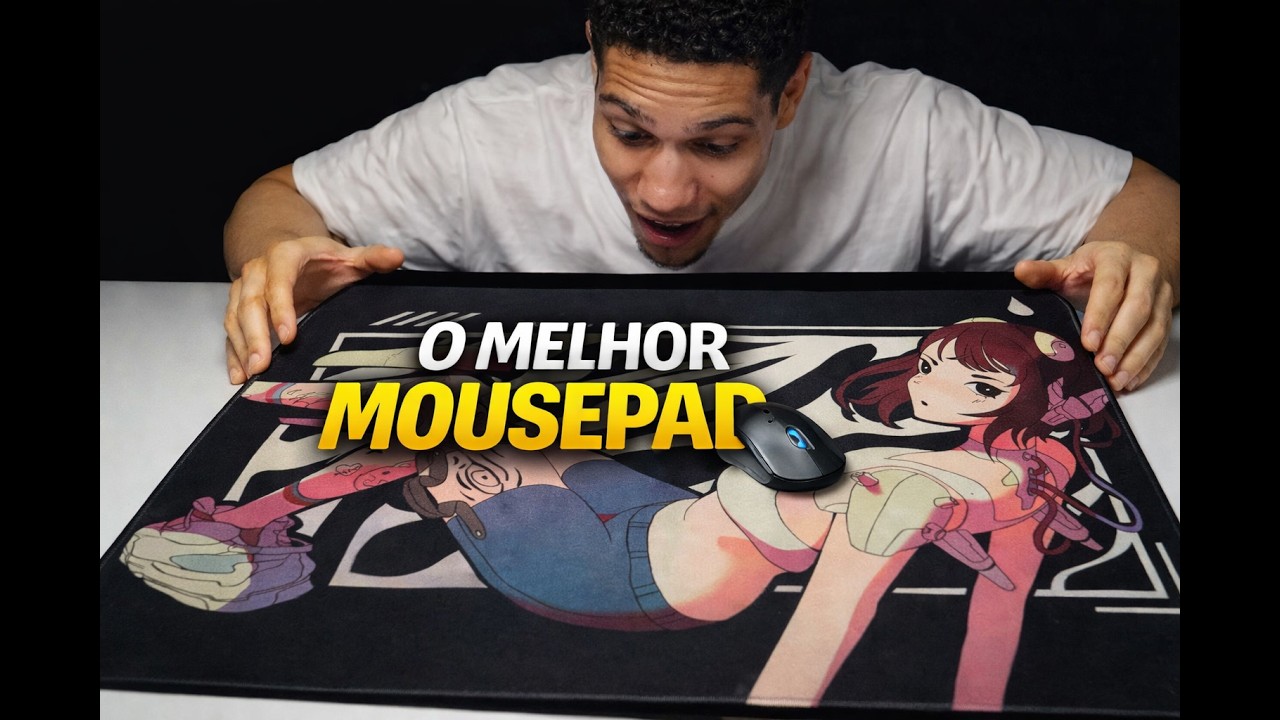 COMPREI O MOUSEPAD MAIS ABSURDO DO MUNDO… e isso aconteceu!!