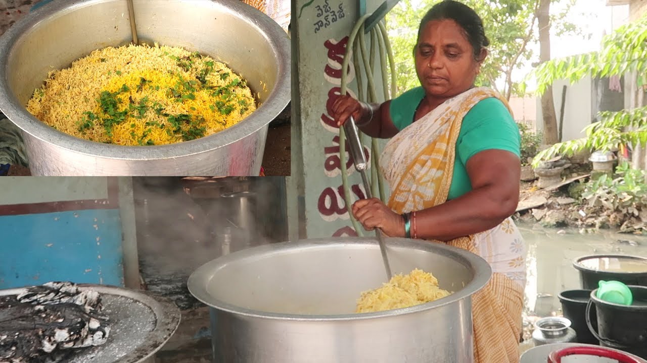 24 Years Old Chicken Biryani Center | Evening 4 to 9 pm | Famous Biryani in Dowleswaram | Street Food Zone