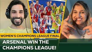How Arsenal beat Barcelona to WIN Women's Champions League! | UEFA Women's Champions League Reaction